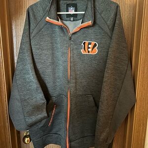 Cincinnati Bengals heavy weight zip up jacket.